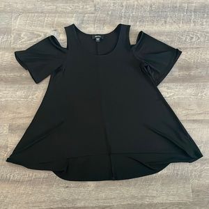 Karen Kane Cold-Shoulder V-Neck Top